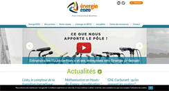 Desktop Screenshot of energie2020.fr